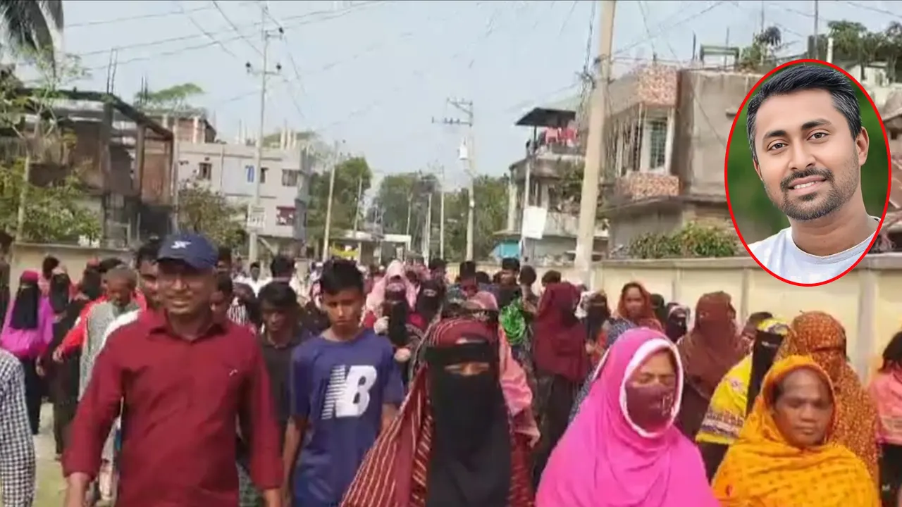 ‘ডাকাতদলকে’ ছাড়িয়ে নিতে থানা ঘেরাওয়ের অভিযোগ ছাত্রদল নেতার বিরুদ্ধে